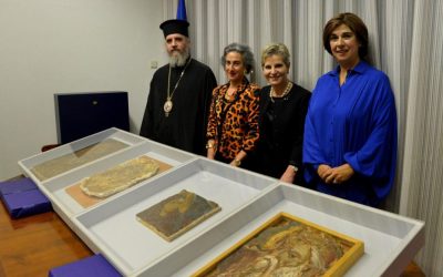 Walk of Truth: the four frescoes were delivered for repatriation